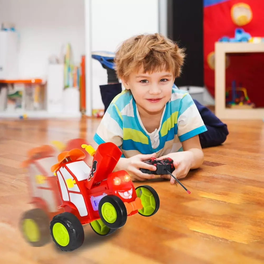 Remote Control Car, Crazy Jumping Dancing Car Toy, Double Sided RC Trucks