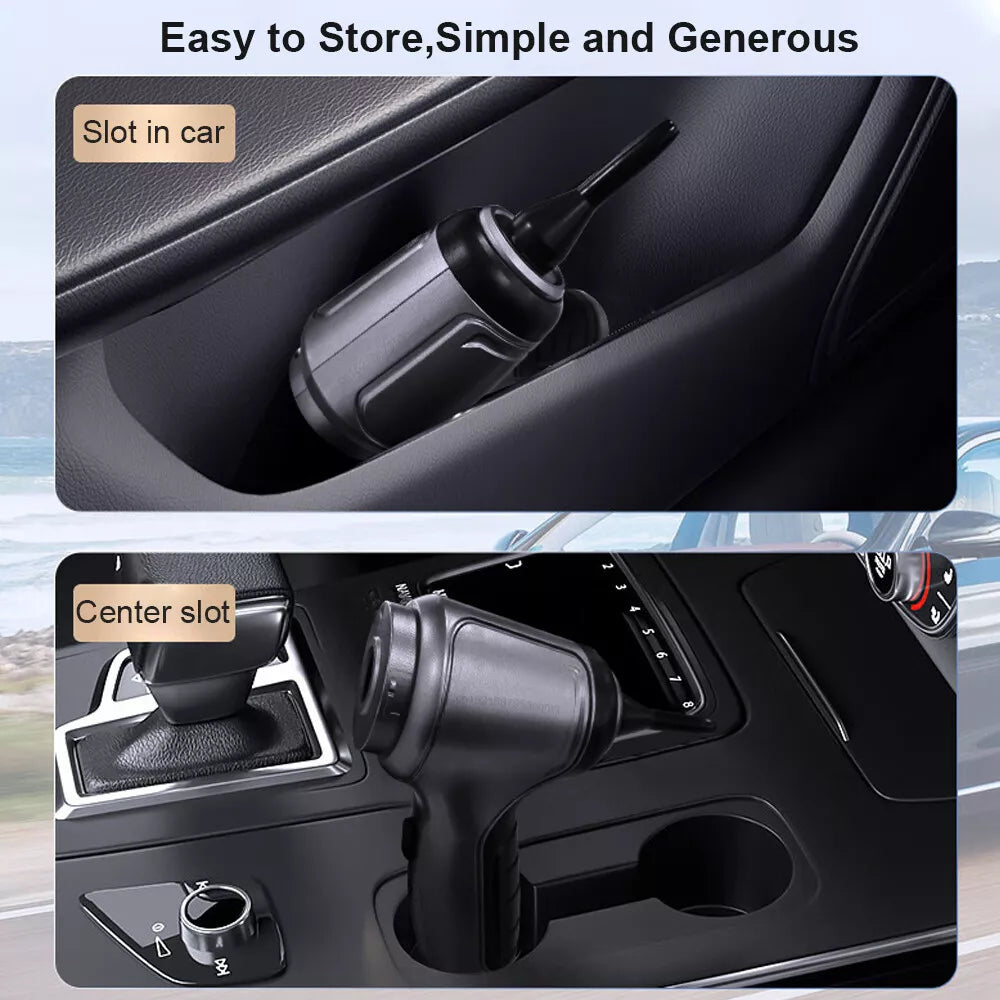 3 in 1 Upgrade Car Vacuum Cleaner Air Blower Wireless Handheld Rechargeable Mini