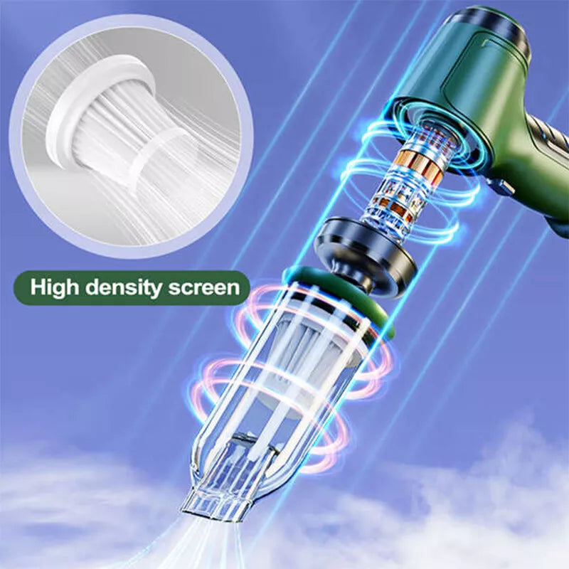 3 in 1 Upgrade Car Vacuum Cleaner Air Blower Wireless Handheld Rechargeable Mini