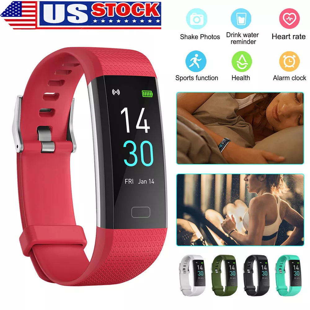 Fitness Activity Tracker Heart Rate Blood Pressure Sport For NEW Smart Watch.