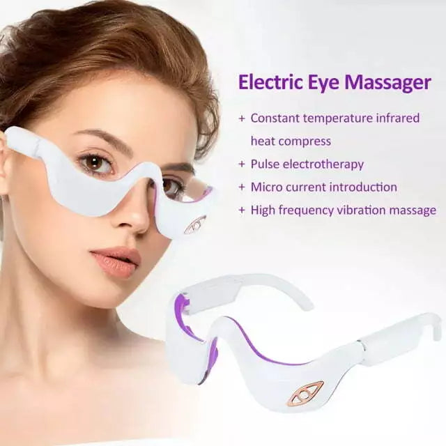 3D EMS Eye Massager Microcurrent Eye Care Fatigue Relax Beauty Machine Homeuse