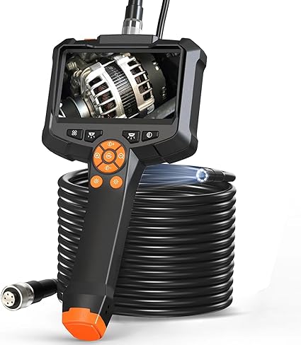Endoscope Inspection Camera 4.3 Inch Screen Industrial Waterproof 33Ft Snake