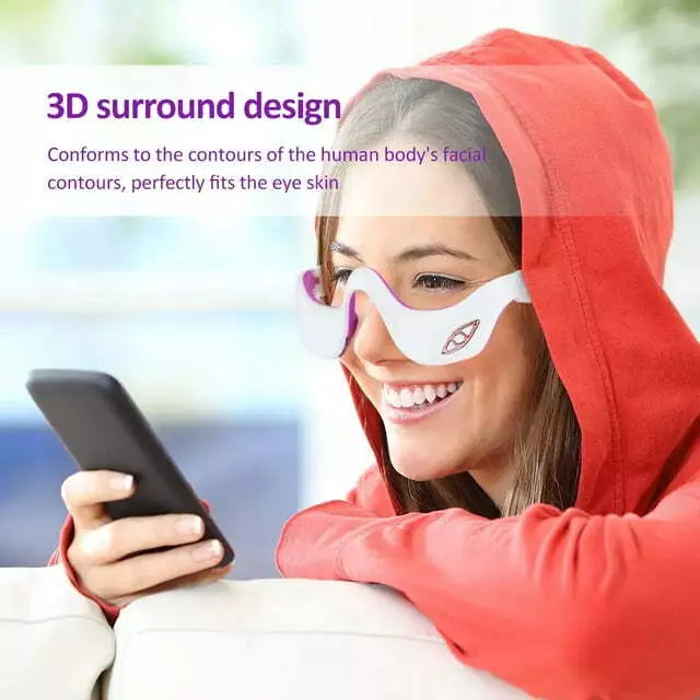 3D EMS Eye Massager Microcurrent Eye Care Fatigue Relax Beauty Machine Homeuse