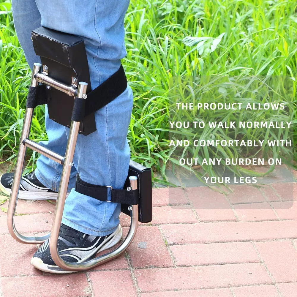 Ergonomic Knee Protector Seat for Gardening & Farm Work - Effortless Transitions