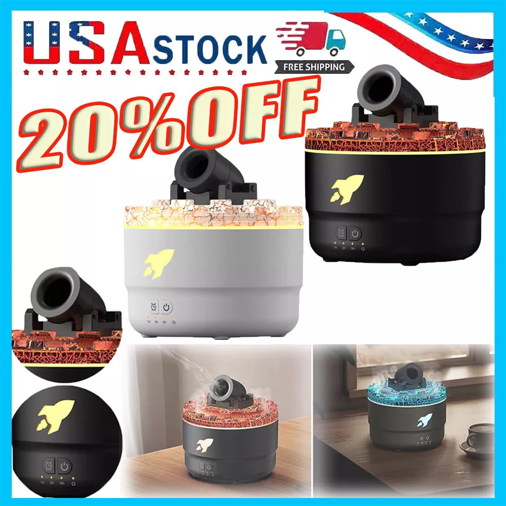 Cannon Blast Aroma Humidifier, Cannon Blast Turret Aromatherapy Humidifier