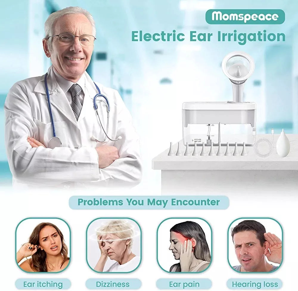 Electric Ear Wax Removal Ear Cleaner, Safe & Effective Ear Wax Removal Kit,...