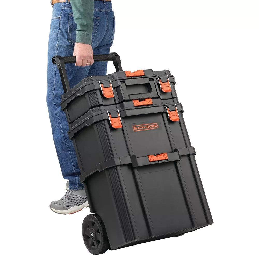 TACTIX 4-in-1 Rolling Tool Box System