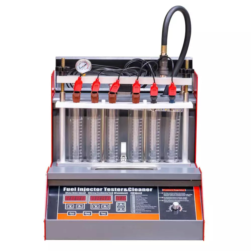 Car Motorcycle Injector Ultrasonic Cleaner Injection Tester (6 cylinder)