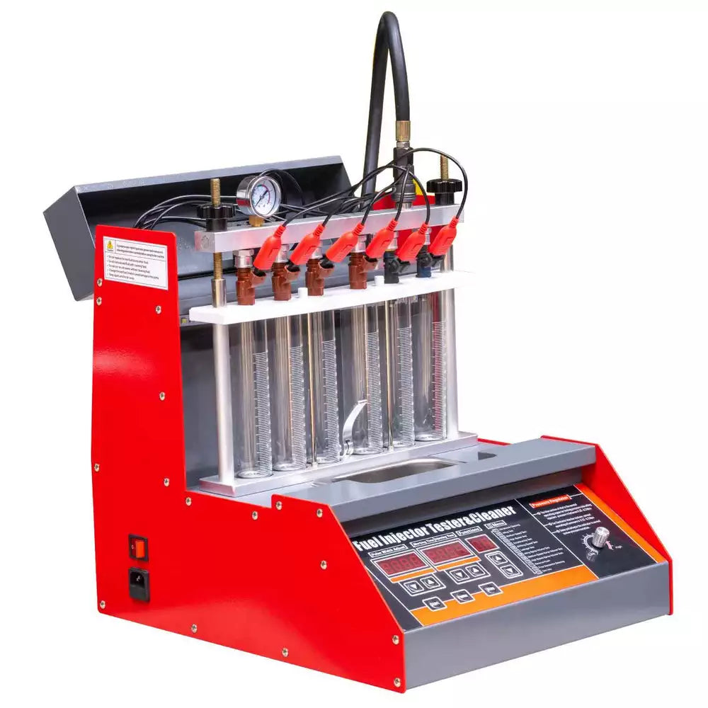 Car Motorcycle Injector Ultrasonic Cleaner Injection Tester (6 cylinder)