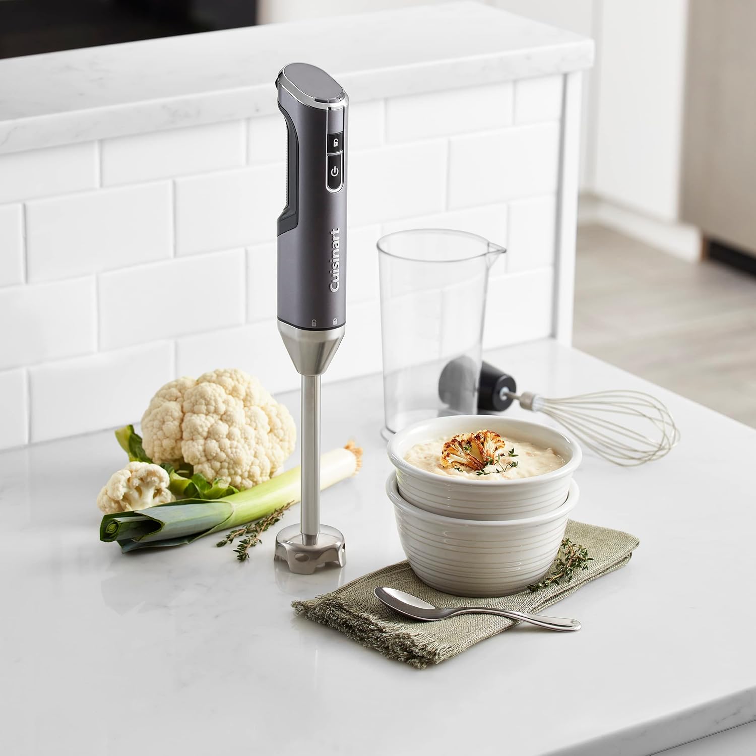 Cuisinart HB400PC Variable Speed Immersion Blender with Food Processor 