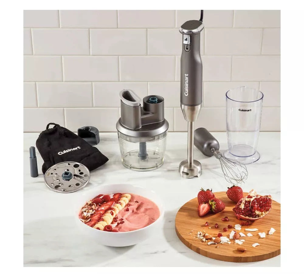 Cuisinart HB400PC Variable Speed Immersion Blender with Food Processor 