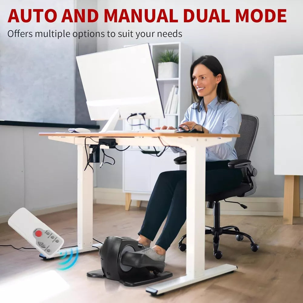 Ellipse Electric Elliptical Machine Under Desk Leg Exerciser Fully Assembled LCD