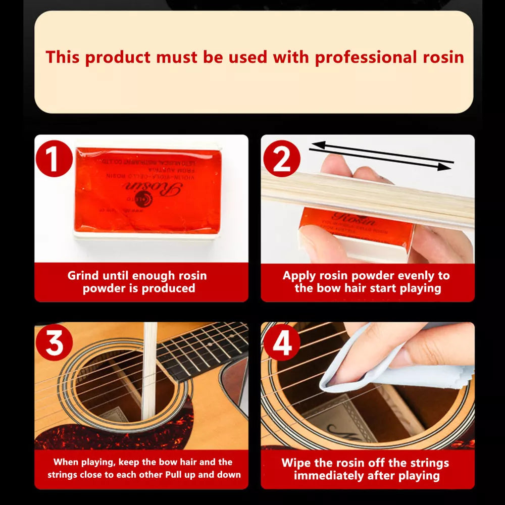 Guitar Bow Picasso Bow Guitar Pick, Dual Purpose Plucked String Tool Guitar Play