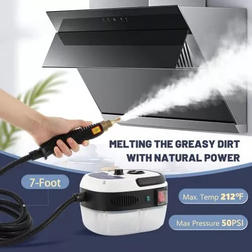 2500W Household Handheld High Temp Steam Cleaner Car Detailing Cleaning Machine