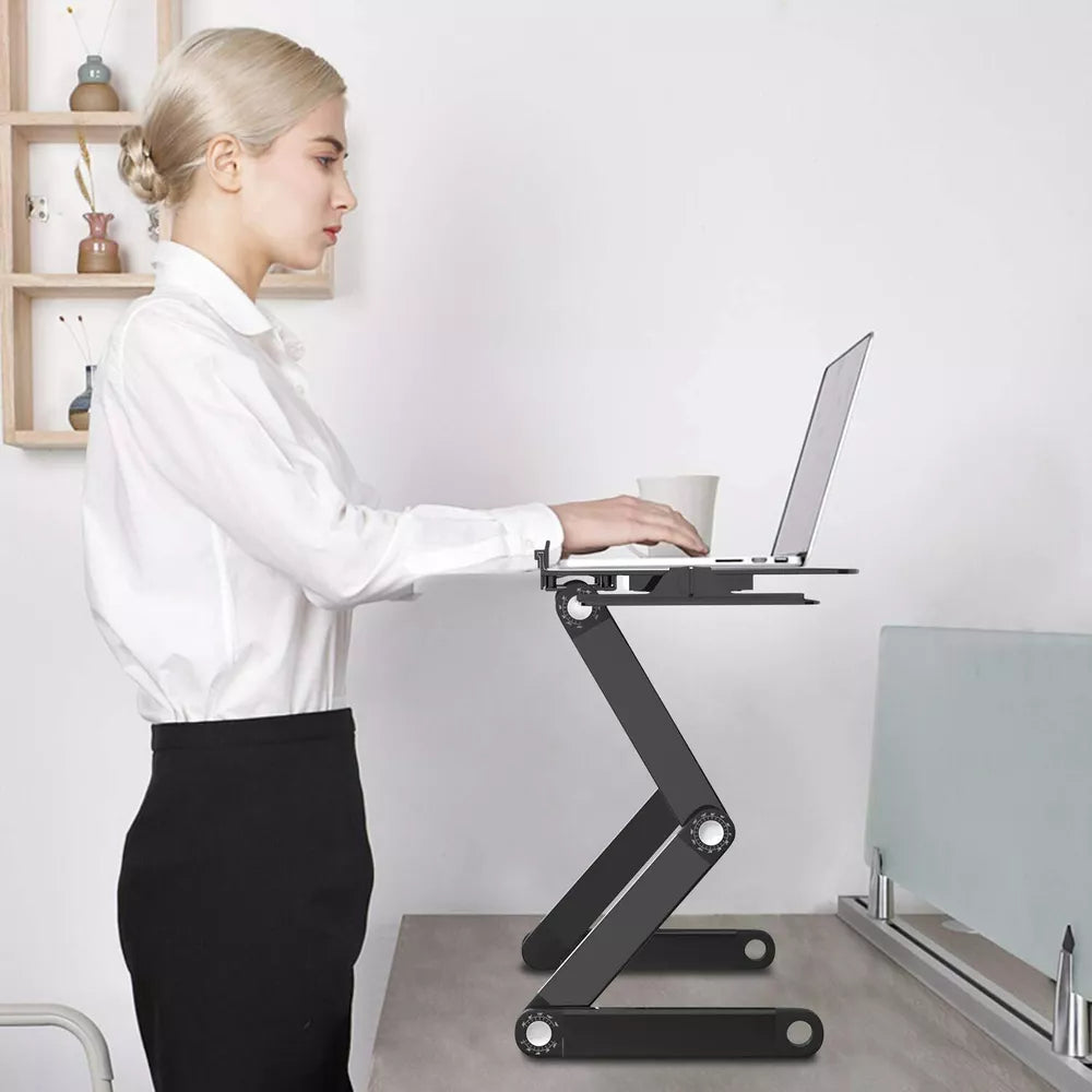 High Quality 360°Adjustable foldable laptop Notebook Desk Table Stand Bed Tray