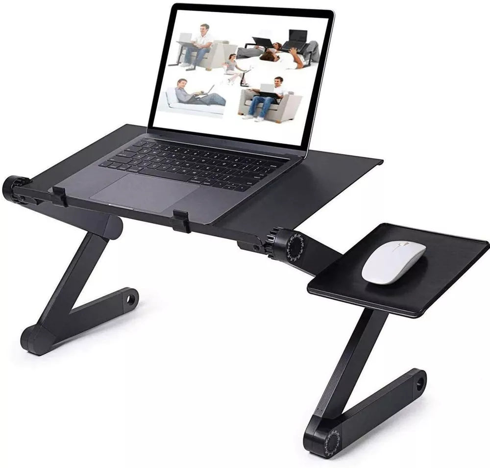 High Quality 360°Adjustable foldable laptop Notebook Desk Table Stand Bed Tray
