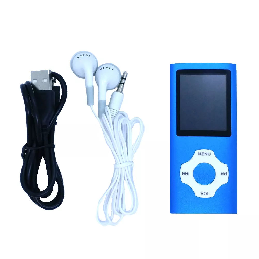 MP3 Music Player Digital LCD 1.8 inch TFT Screen FM Radio Support 64GB Micro SD