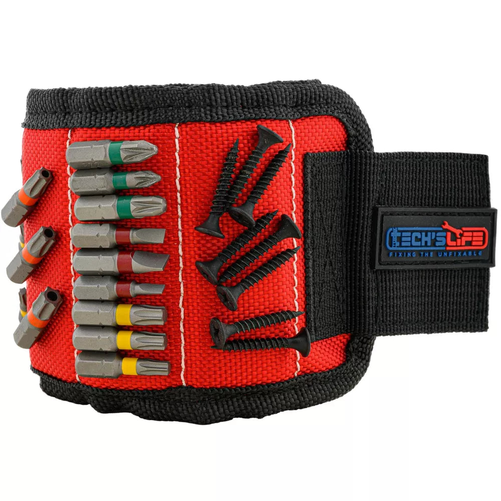 Magnetic Wristband Tool for Holding Screws, Nails, Drill Bits, Gifts for Men
