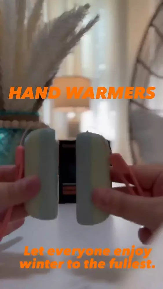 OCOOPA Rechargeable 2PK Magnetic Hand Warmers & 5600mAh Power Bank 12 Hrs Heat