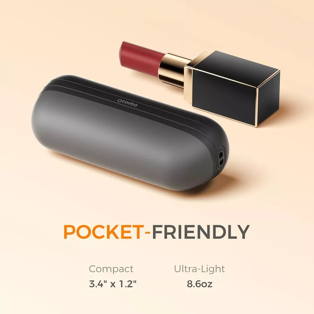 OCOOPA Rechargeable 2PK Magnetic Hand Warmers & 5600mAh Power Bank 12 Hrs Heat