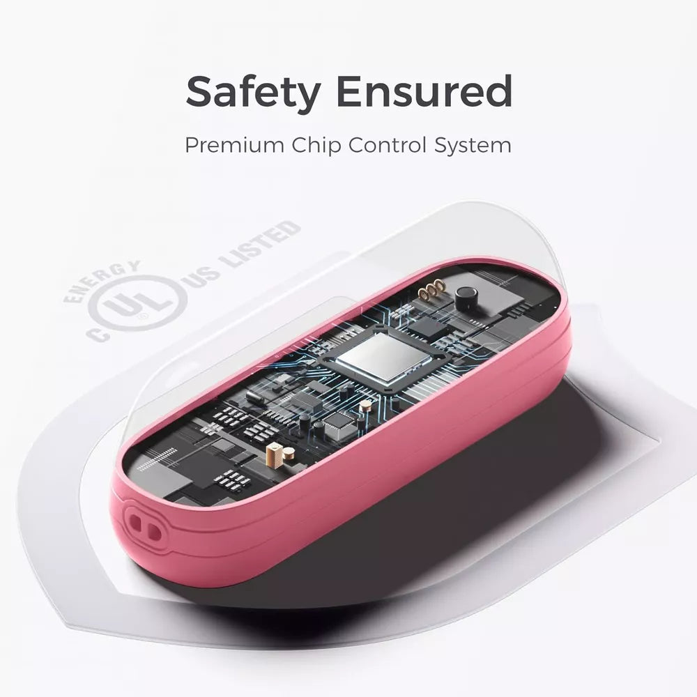 OCOOPA Rechargeable 2PK Magnetic Hand Warmers & 5600mAh Power Bank 12 Hrs Heat