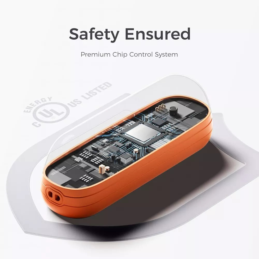OCOOPA Rechargeable 2PK Magnetic Hand Warmers & 5600mAh Power Bank 12 Hrs Heat
