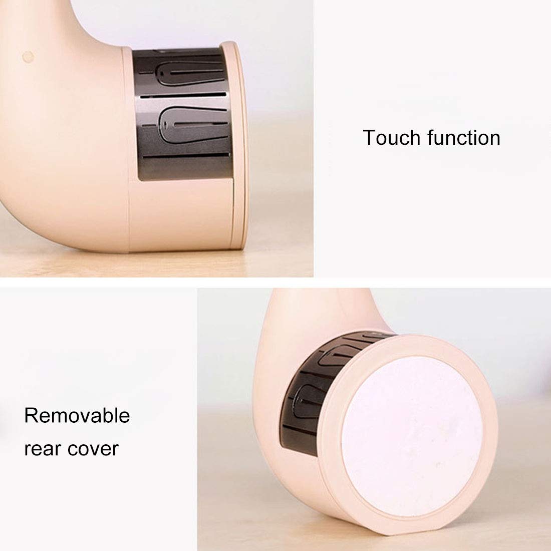 Peacock USB Night Light LED Projection Wall Lamp Color Options & Remote Control