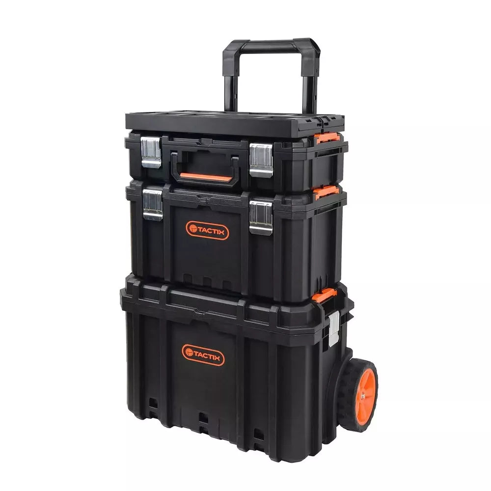 TACTIX 4-in-1 Rolling Tool Box System