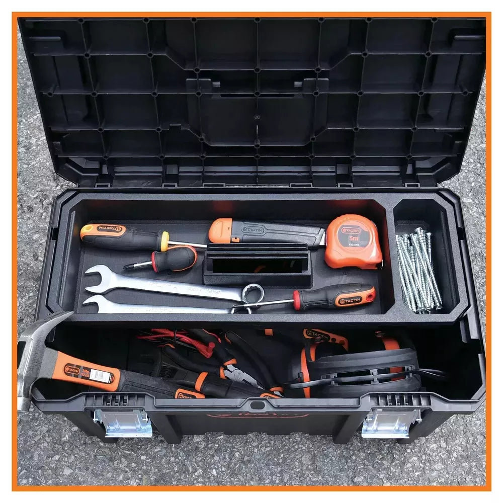 TACTIX 4-in-1 Rolling Tool Box System