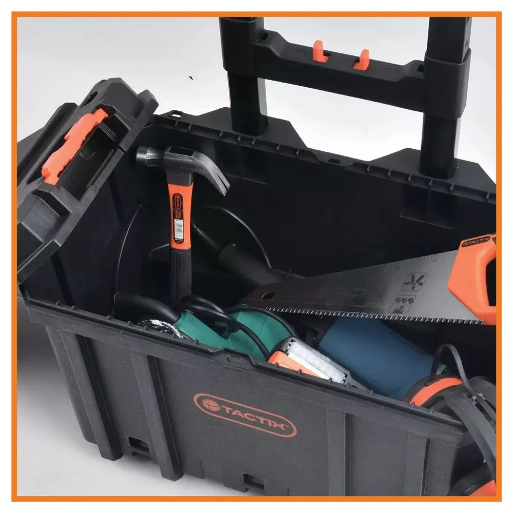 TACTIX 4-in-1 Rolling Tool Box System