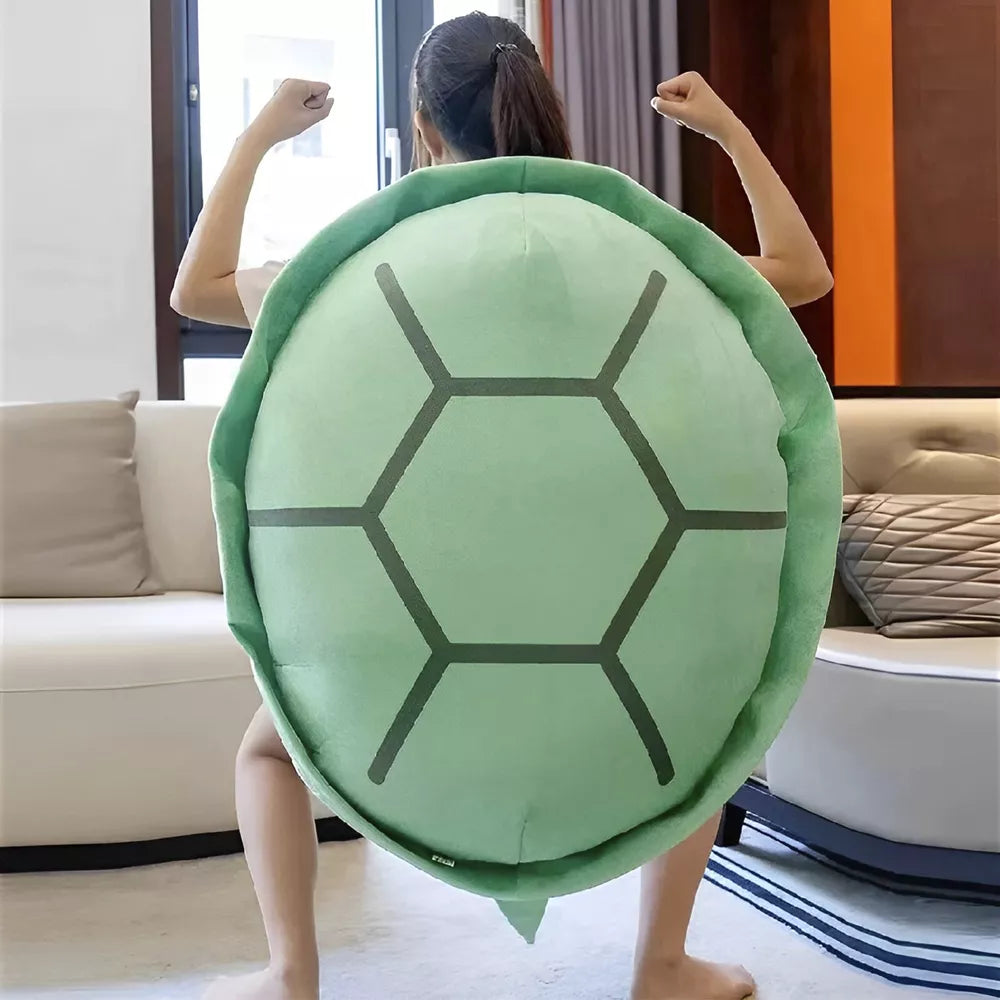 Wearable Turtle Shell Pillows Soft Stuffed Costume Toy 39.4 inch Plush Gift🍀