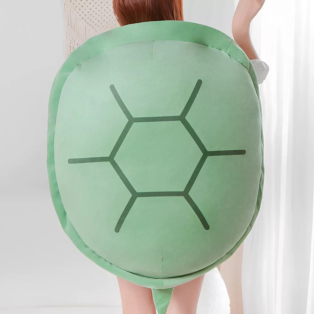 Wearable Turtle Shell Pillows Soft Stuffed Costume Toy 39.4 inch Plush Gift🍀