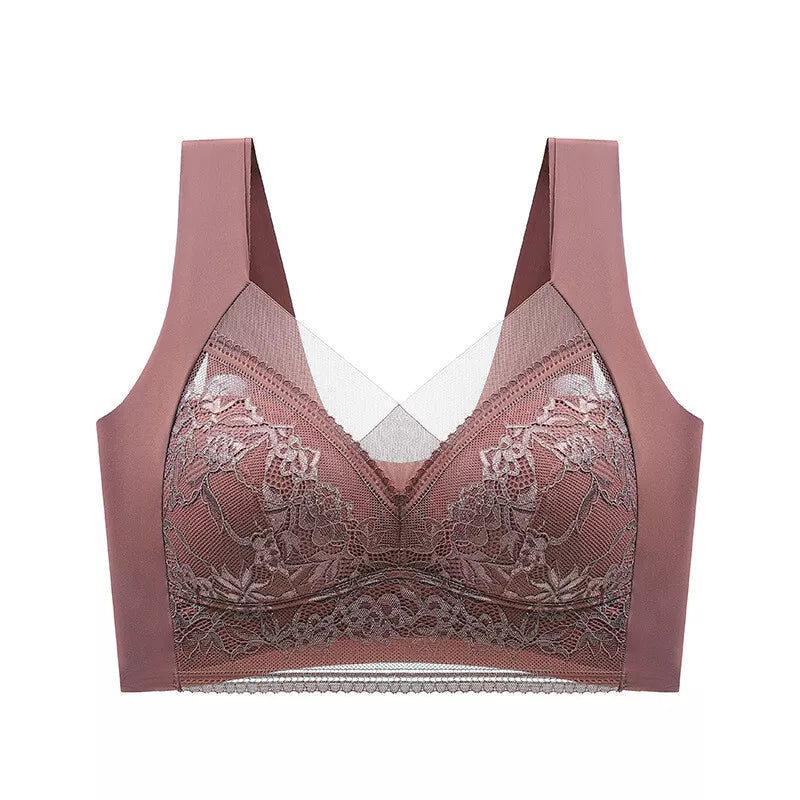 Women Posture Correcting Bra Wireless Push-Up Ergonomic Comfort Crossover Bra ~