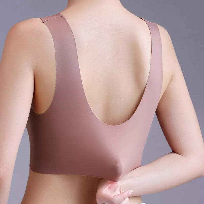 Women Posture Correcting Bra Wireless Push-Up Ergonomic Comfort Crossover Bra ~