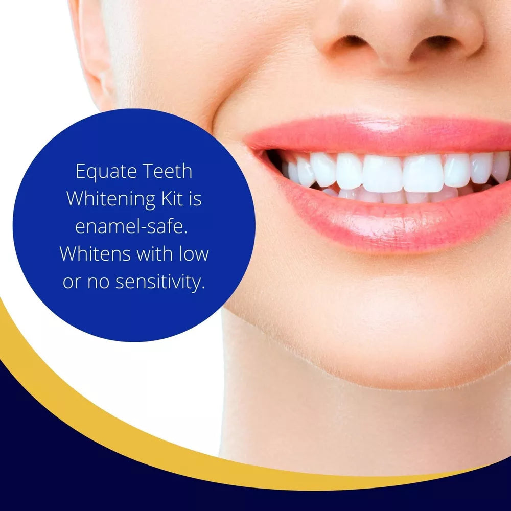 Equate Professional Teeth Whitening Kit, 4 Gel Pens + 1 LED Accelerator Light