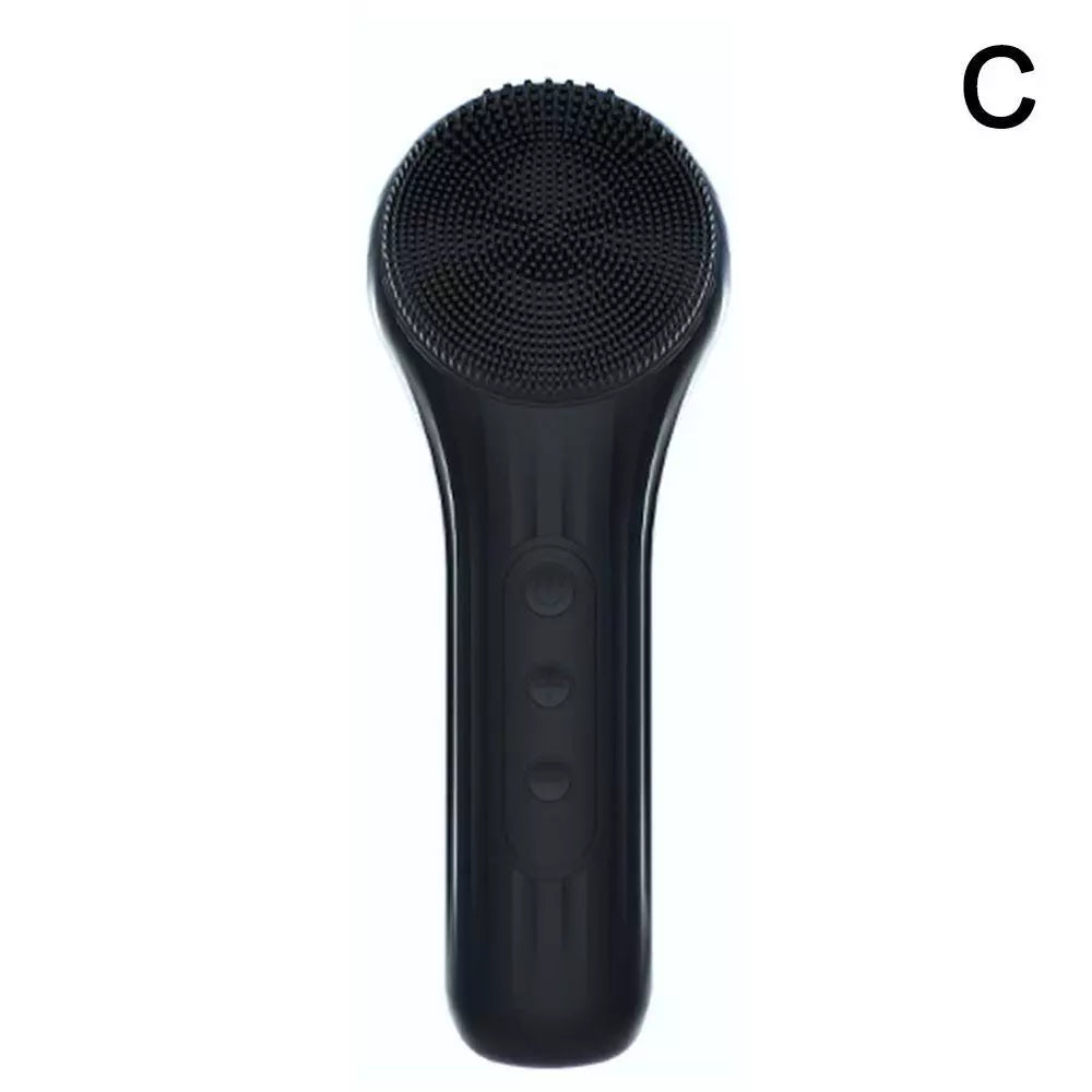 Portable Waterproof and Rechargeable Face Scrub Cleansing Brush for Men & Women