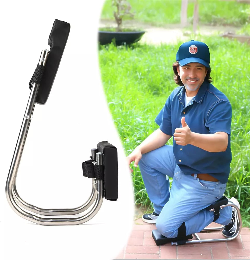 Ergonomic Knee Protector Seat for Gardening & Farm Work - Effortless Transitions