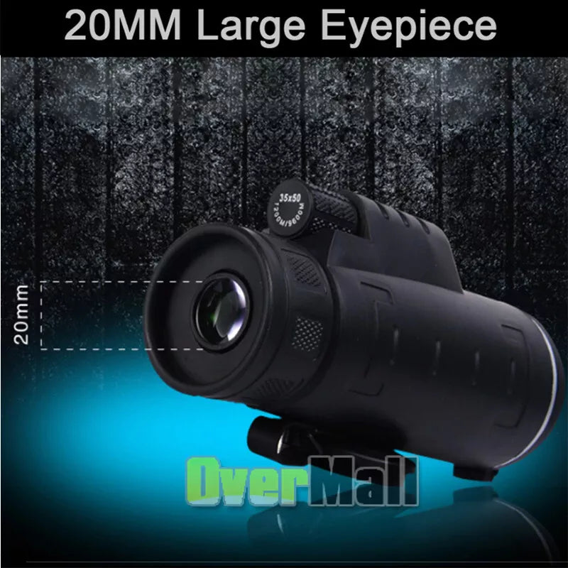 40x60 Monocular Telescope - High Power Outdoor Monocular - Waterproof HD Scope