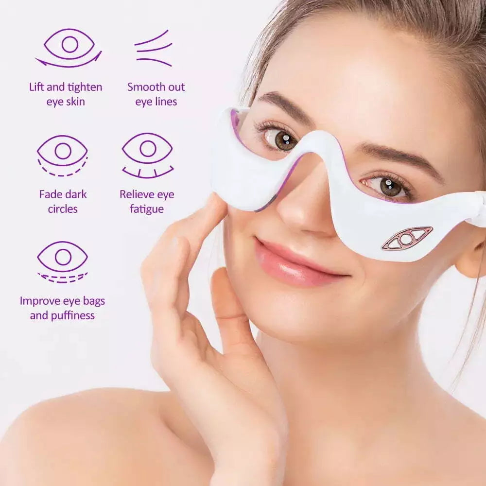 3D EMS Eye Massager Microcurrent Eye Care Fatigue Relax Beauty Machine Homeuse