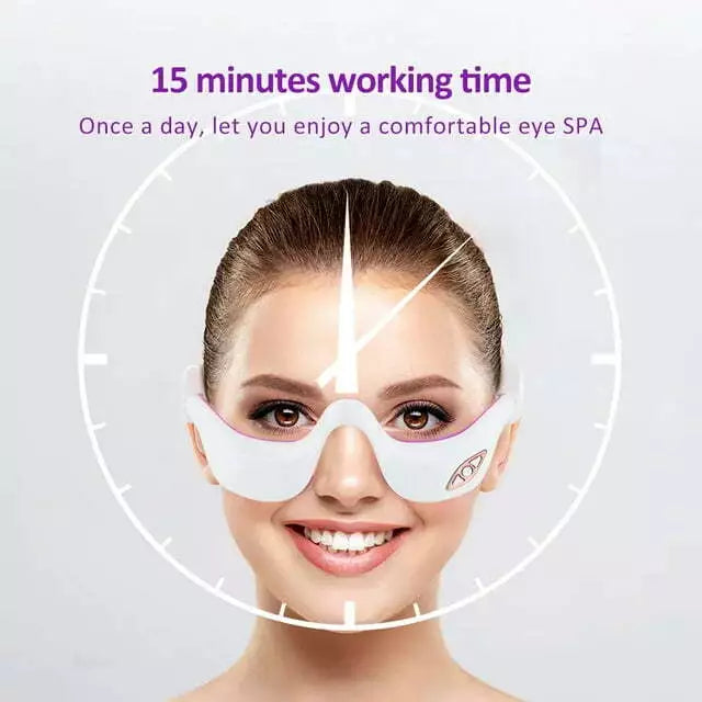 3D EMS Eye Massager Microcurrent Eye Care Fatigue Relax Beauty Machine Homeuse