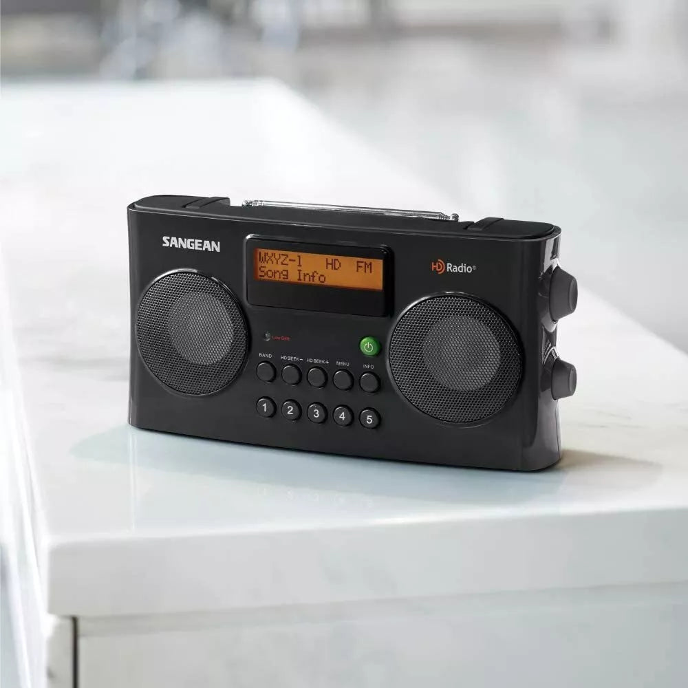 Sangean HDR-16 HD Radio/FM-Stereo/AM Portable Radio