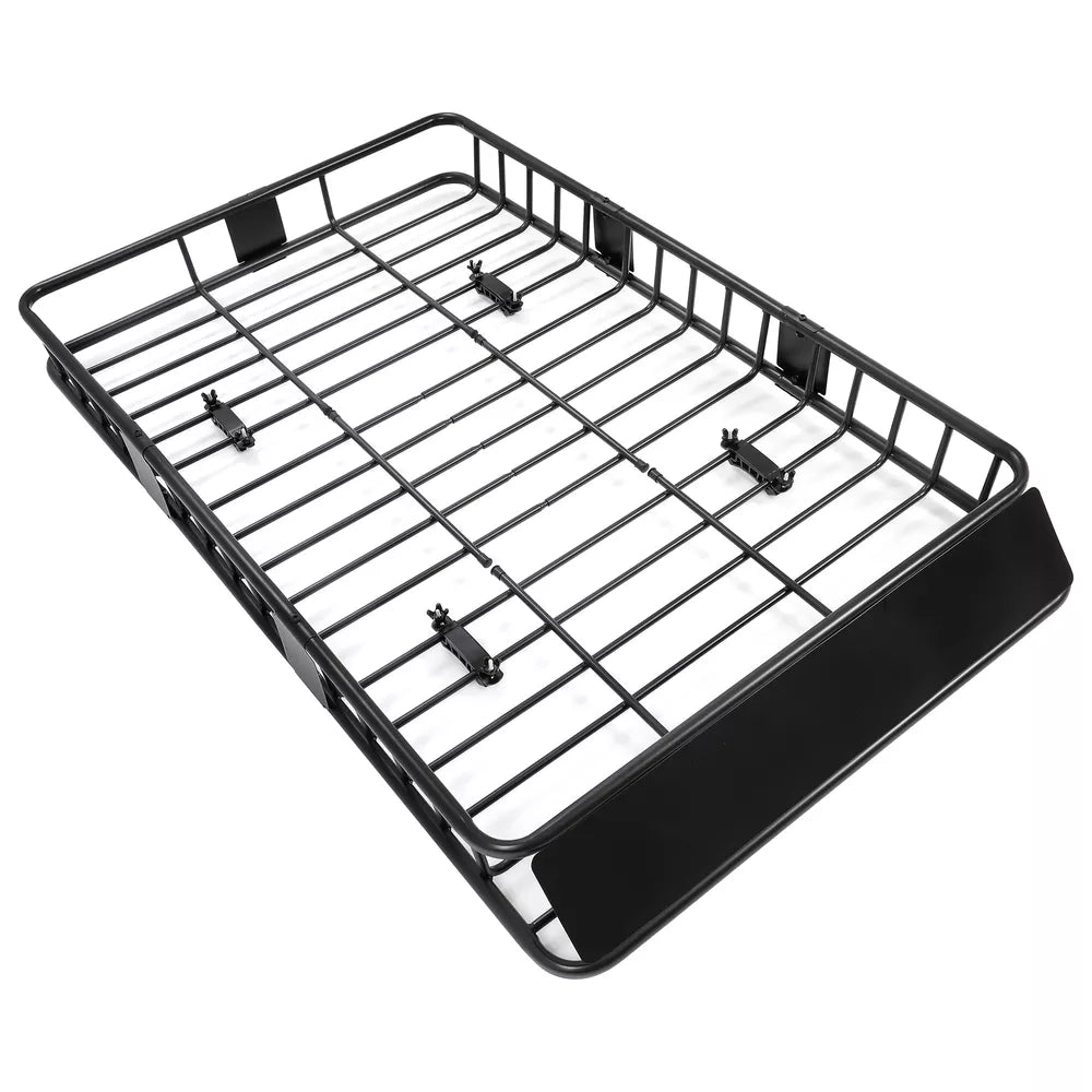 500 lbs 64'' Universal Roof Rack Cargo SUV Top Luggage Carrier Basket Holder