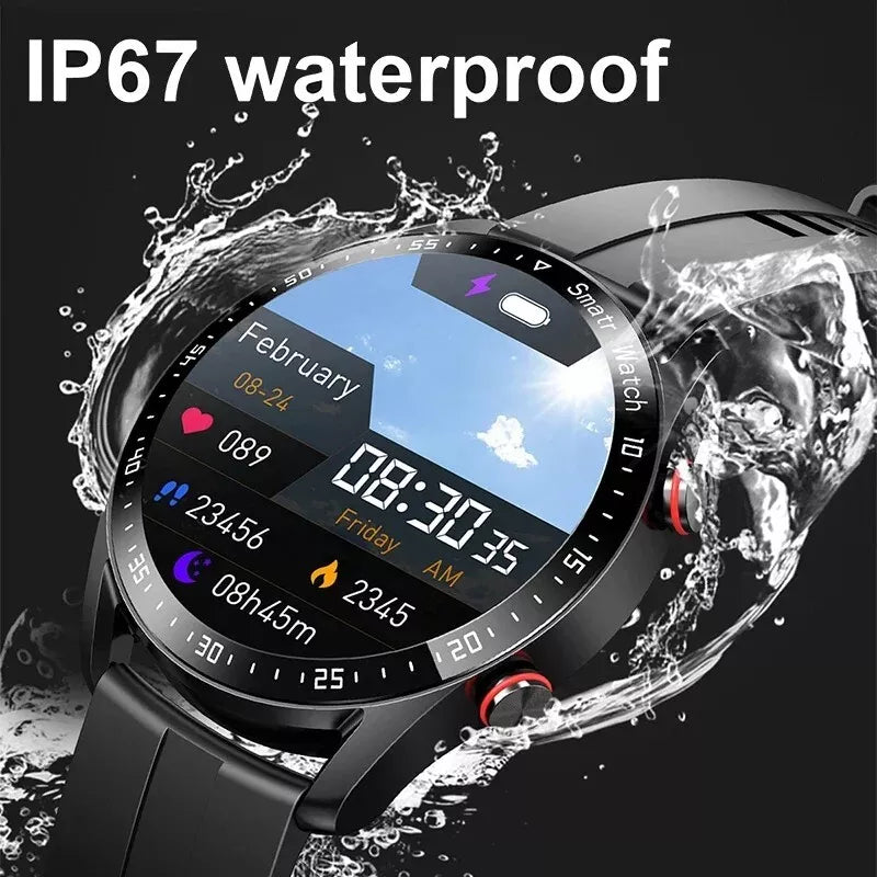 2024 Smart Watch Men Waterproof Xiaomi ECG+PPG Bluetooth call Laser Health