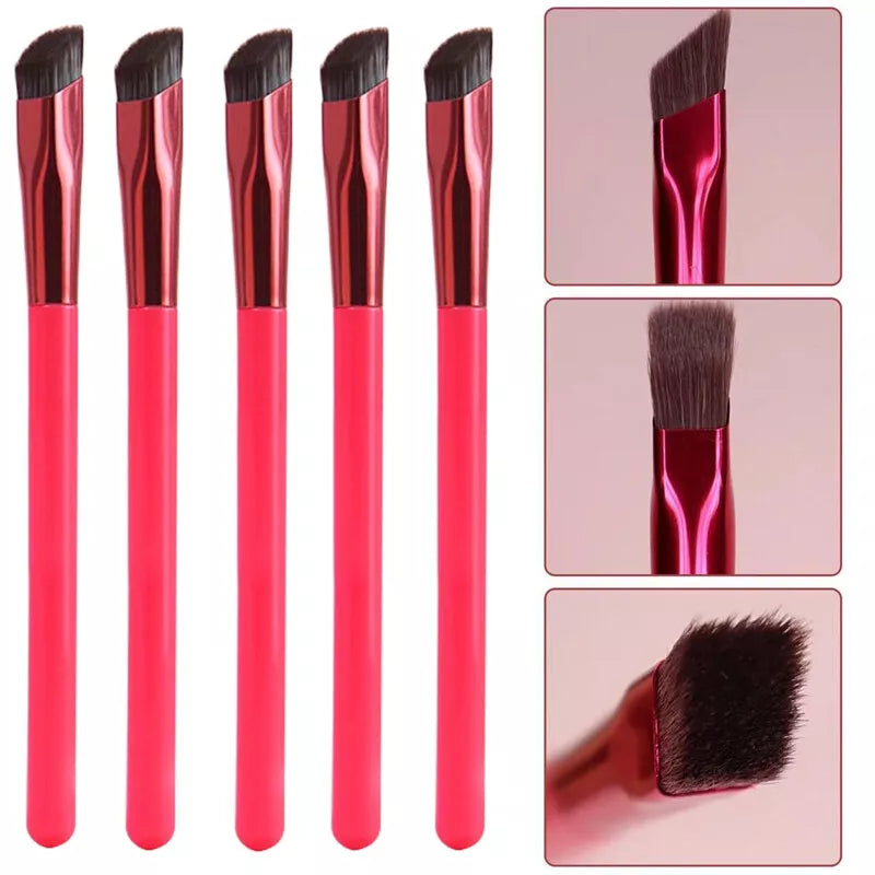 1-5PCS Multi Function Square Angled Eyebrow Brush Wild Makeup Eyebrow Brush USA