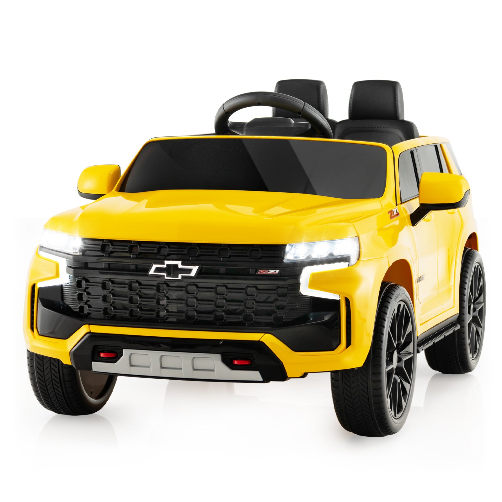 Kids 12V Ride On Car Chevrolet Tahoe Electric Truck SUV Remote w/ Light & Music