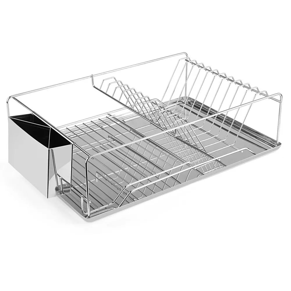 Stainless Steel Dish Drying Rack – Durable, Rust-Resistant & Spacious