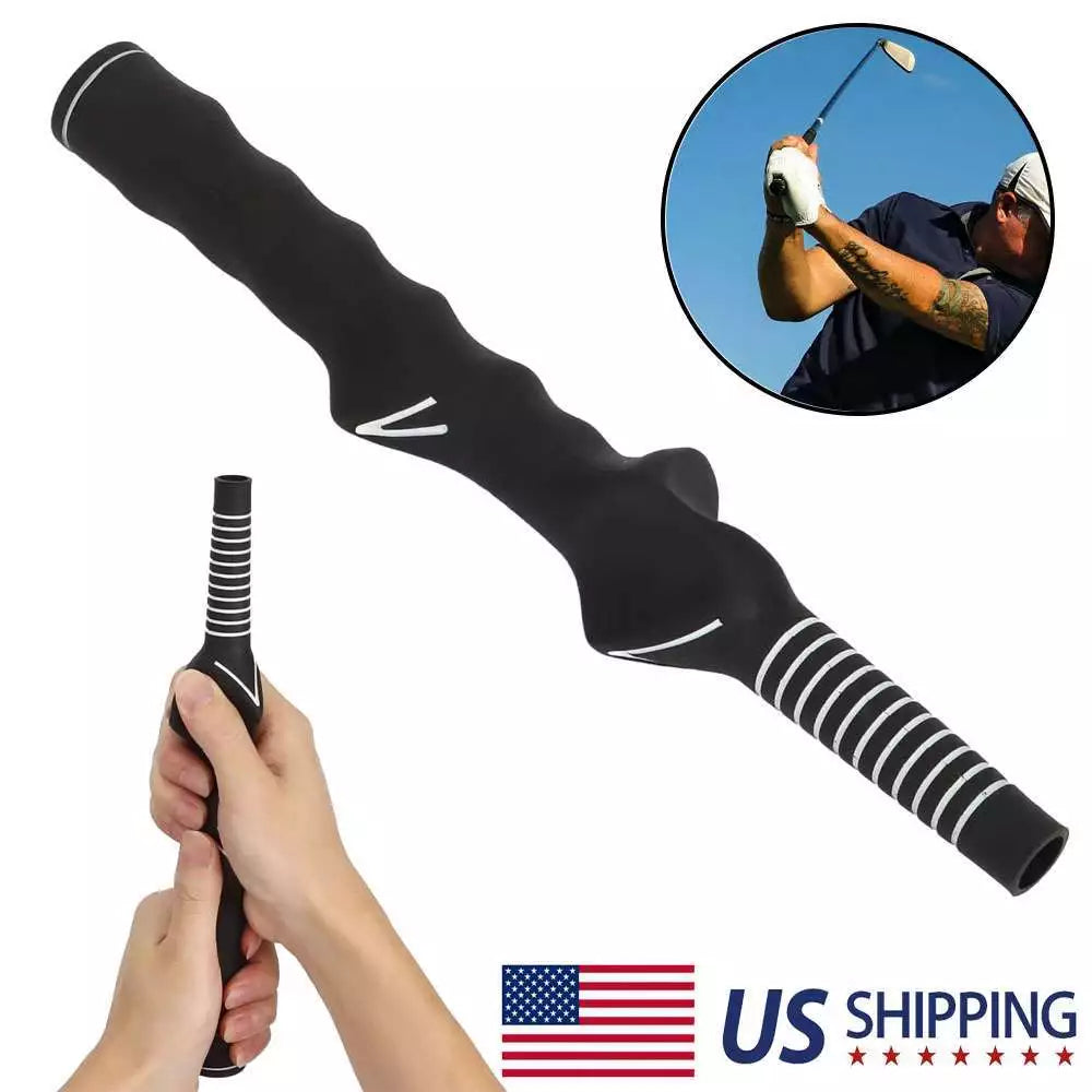 3Pcs Right-Hand Golf Swing Training Grip Standard Teaching Aid Warm Up Trainer