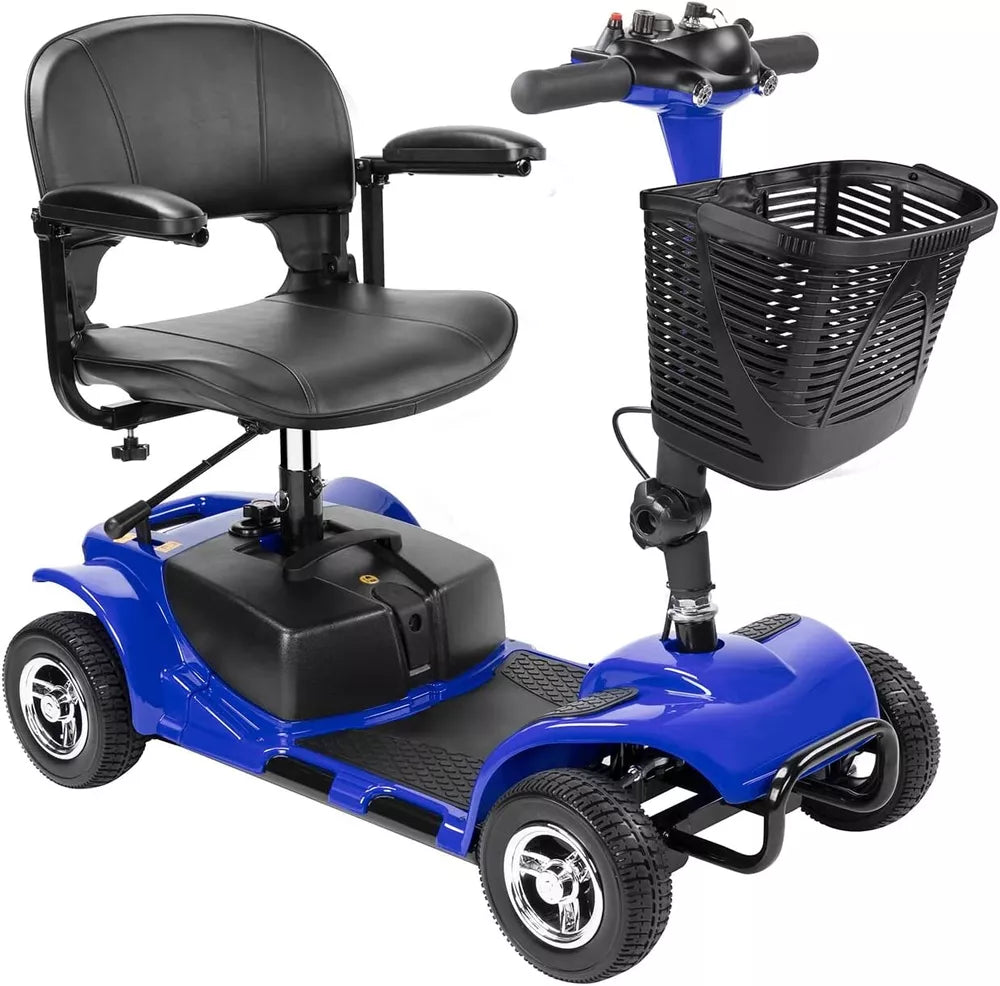 4 Wheels Mobility Scooter 200W Power Electric Wheelchairs Heavy Duty Seniors New