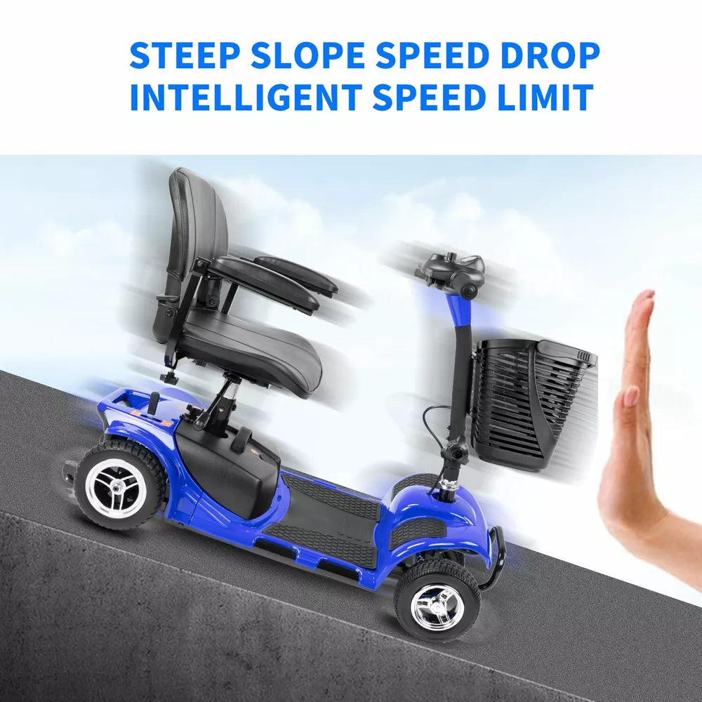 4 Wheels Mobility Scooter 200W Power Electric Wheelchairs Heavy Duty Seniors New