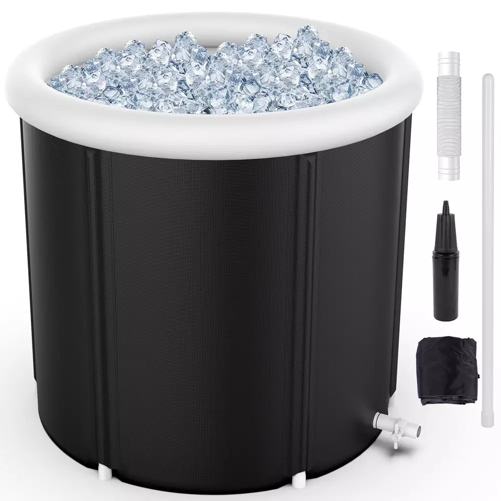 105 Gal Cold Plunge Tub Portable Ice Bath Tub for Athletes and Plunge Tub